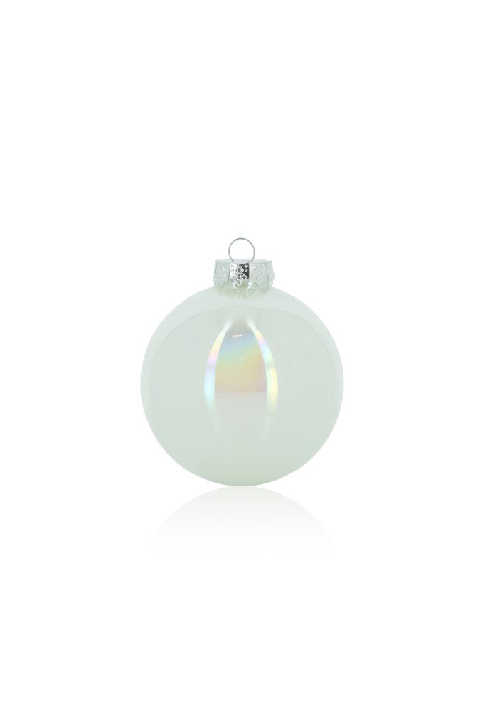 arpimex arpimex sfera natale singola d 150 mm vetro perla ean 8018318959370