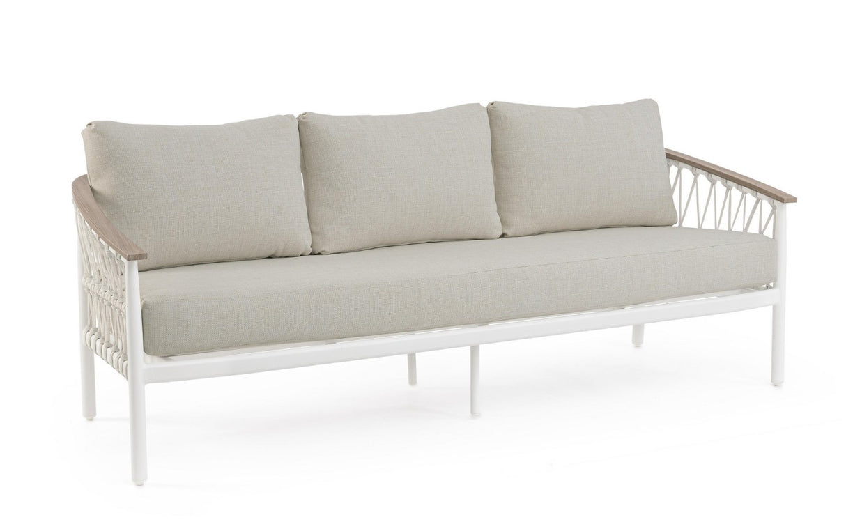 bizzotto bizzotto divano 3 posti fenix con cuscini colore vapor ean 8051836778672