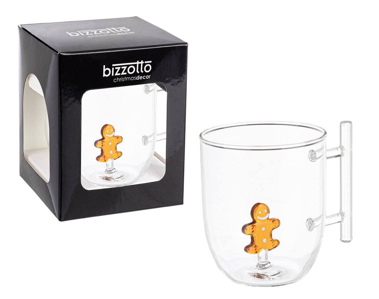 bizzotto bizzotto mug glamorize omino pan di zenzero natale h 10 cm scatola regalo ean 8051836629905