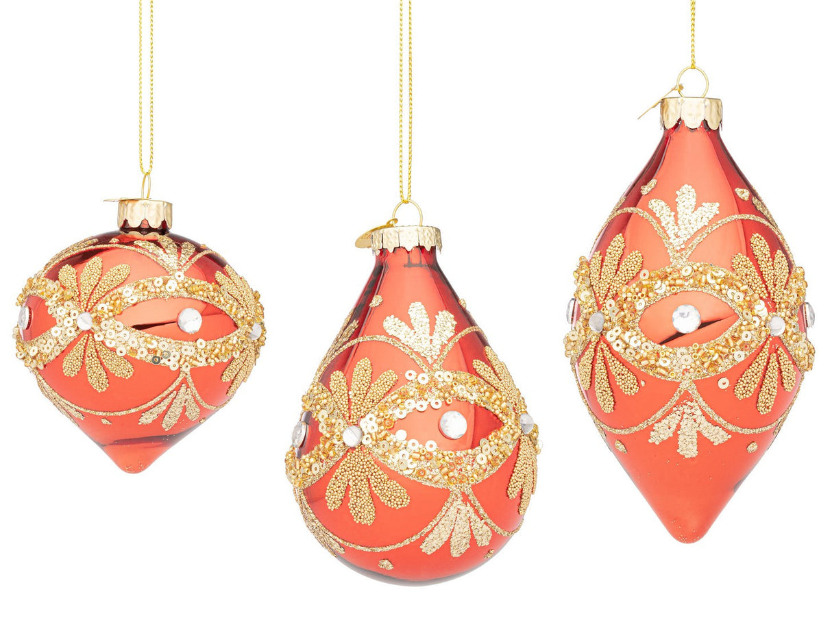 bizzotto bizzotto pendaglio di natale garish ass vetro rosso 1 pz ean 8051836734739