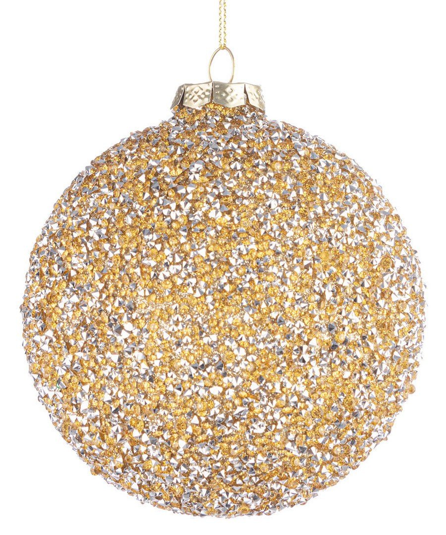 bizzotto bizzotto sfera di natale chic d 100 mm vetro champagne ean 8051836732841