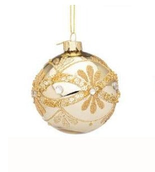 bizzotto bizzotto sfera di natale garish lucida d 80 cm vetro champagne ean 8051836734685
