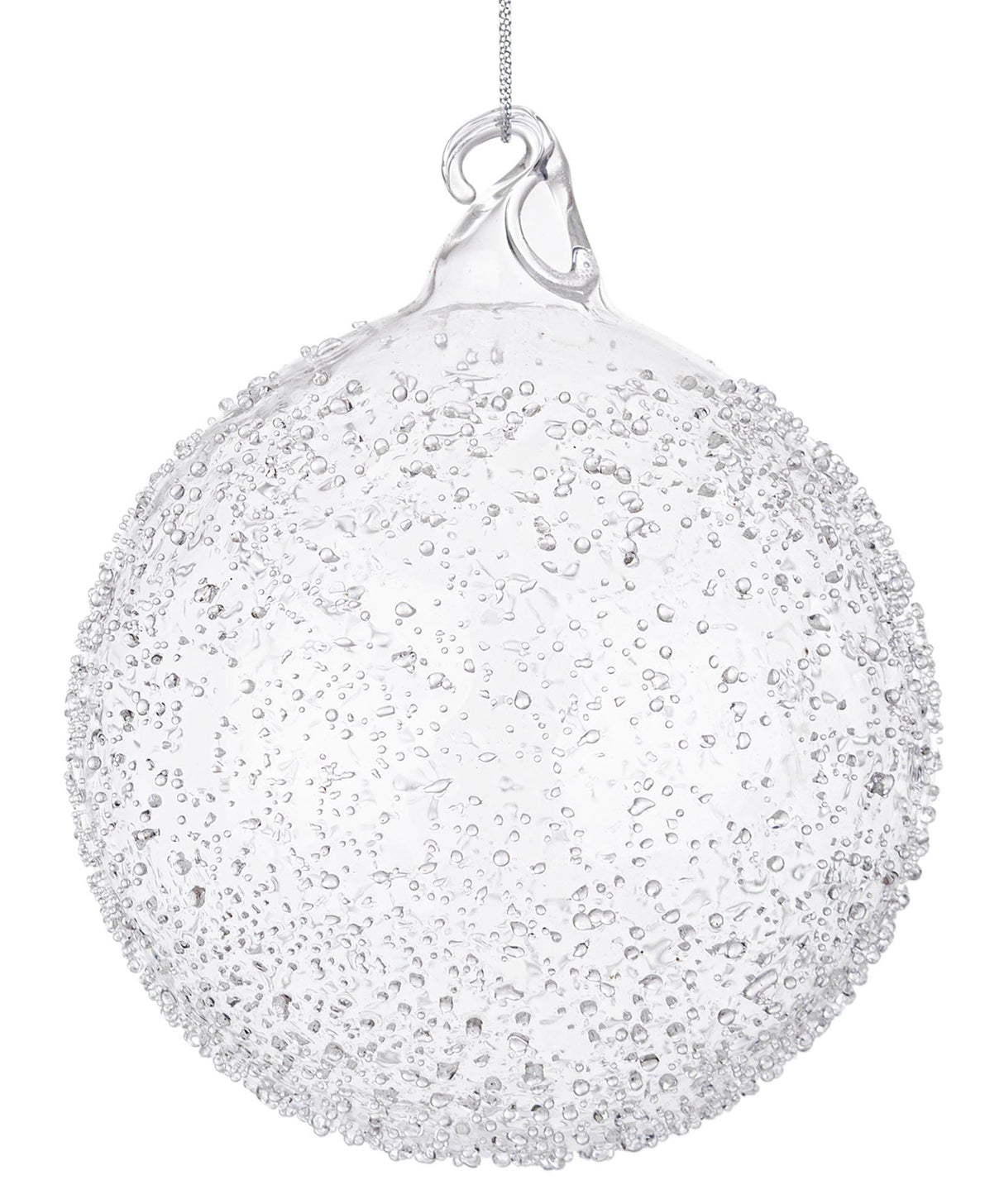 bizzotto bizzotto sfera di natale saturno d 10 cm vetro trasparente ean 8051836594586