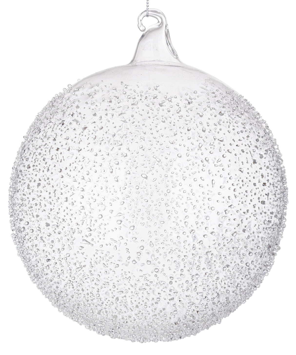 bizzotto bizzotto sfera di natale saturno d 15 cm vetro trasparente ean 8051836594609