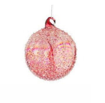 bizzotto bizzotto sfera di natale wink d 80 mm vetro rosso ean 8051836734487