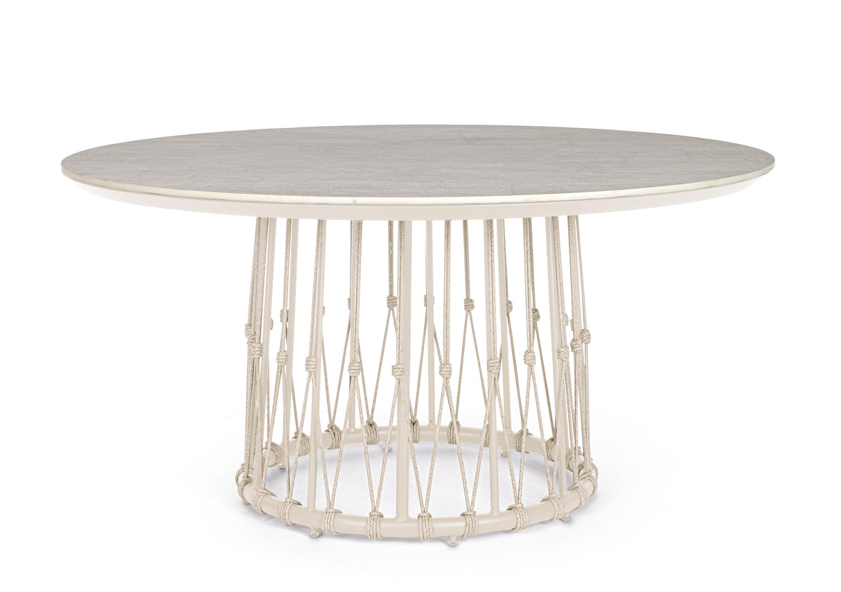 bizzotto bizzotto tavolo lanai d 150 cm camel sand ean 8051836788459