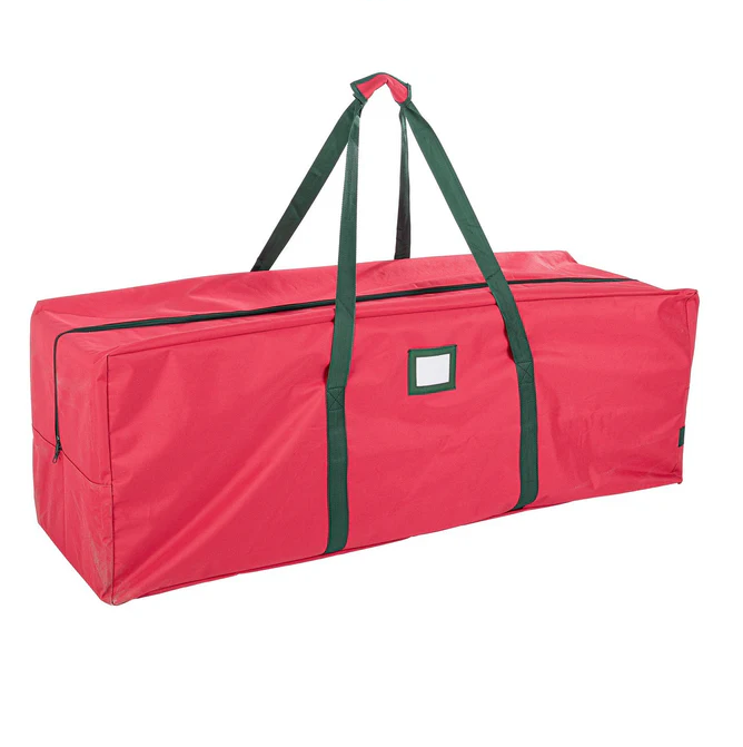 Bizzotto Borsa Porta Albero di Natale XMas Rettangolare H 210 Cm Rosso