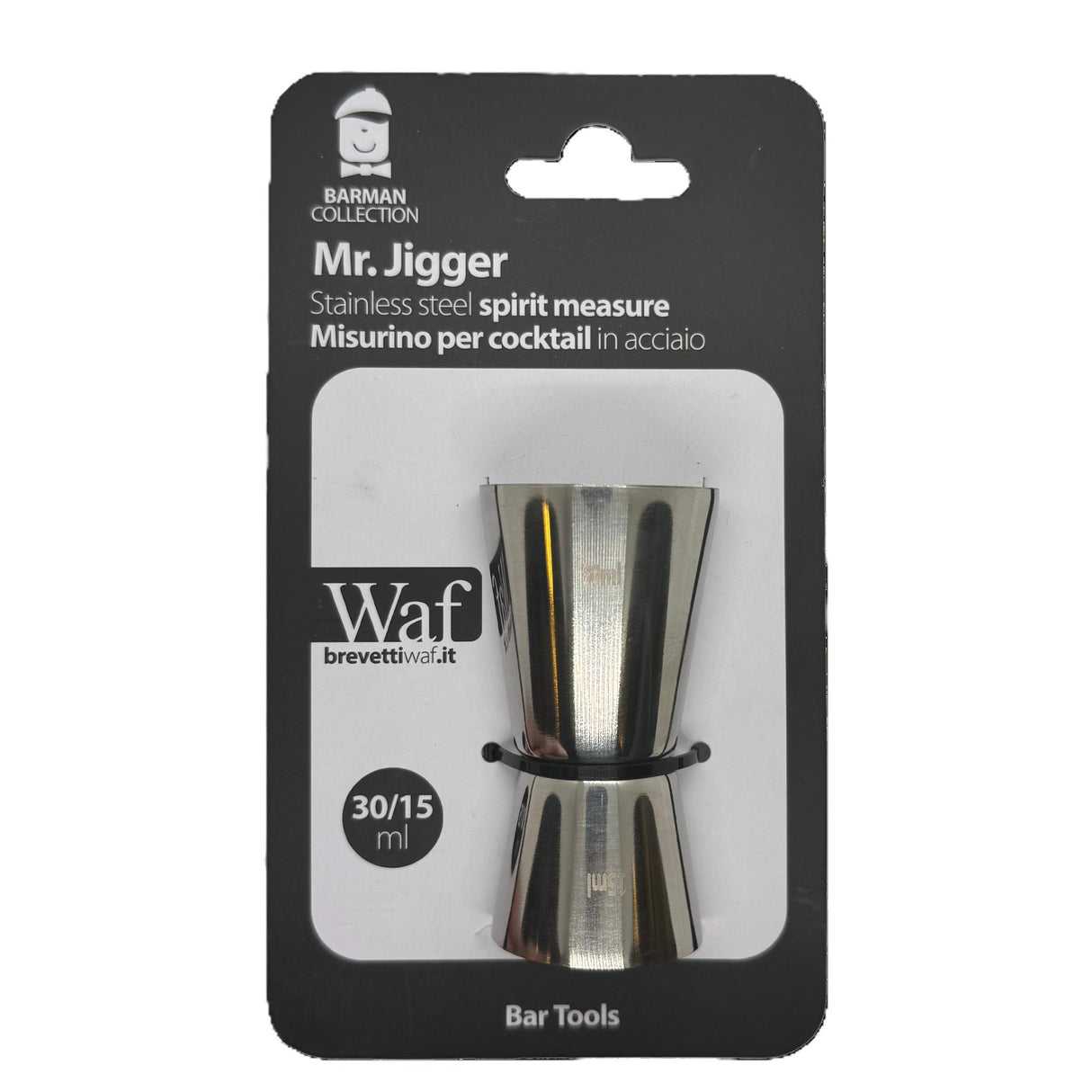 brevetti waf brevetti waf misurino 30 15 ml per cocktail in acciaio ean 8005778057050
