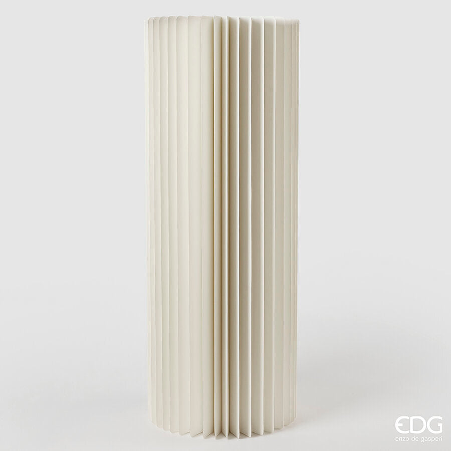 edg enzo de gasperi edg enzo de gasperi alzata arredo origami h 78 cm d 30 cm white ean 8059824472373