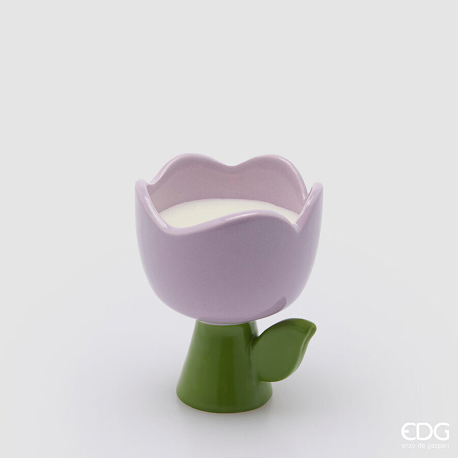 edg enzo de gasperi edg enzo de gasperi candela tulip con profumo h 11 cm d 10 cm princess of night ean 8059824621795