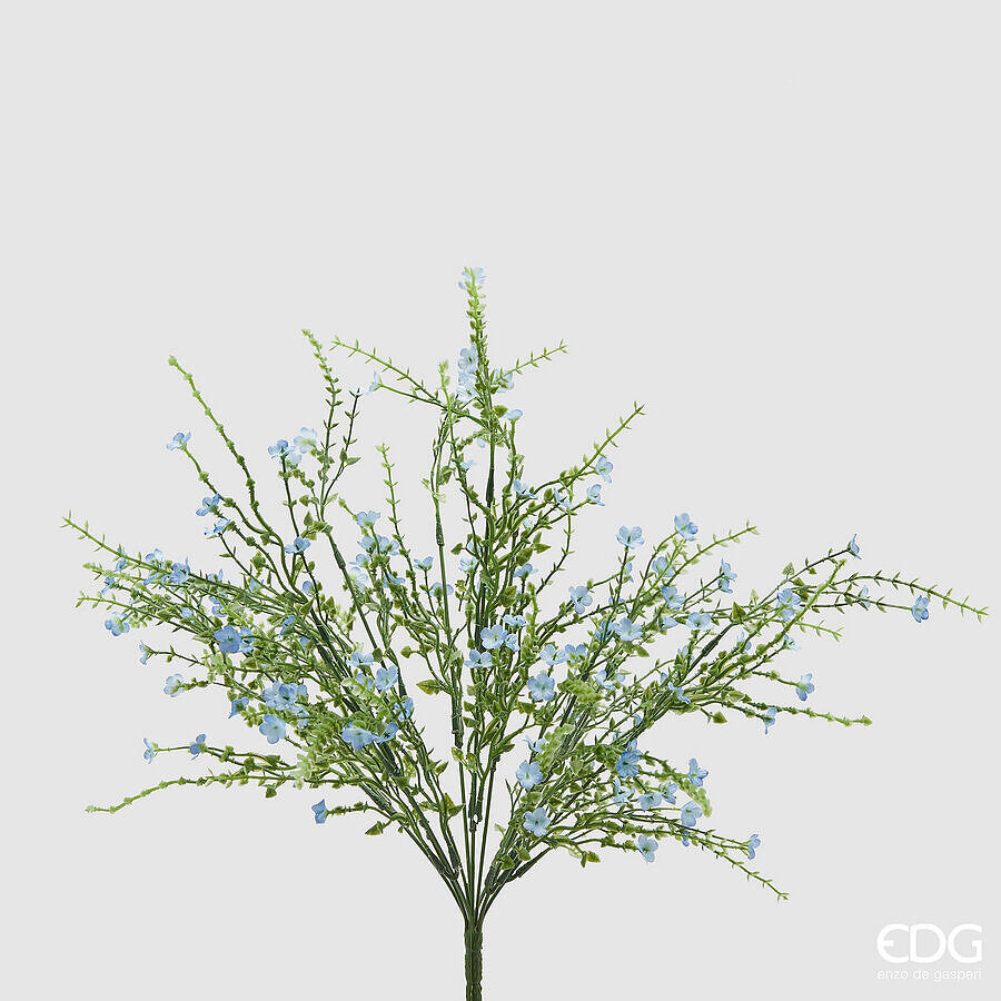 edg enzo de gasperi edg enzo de gasperi ginestra cespuglio pianta artificiale h 55 cm celeste ean 8059824484147