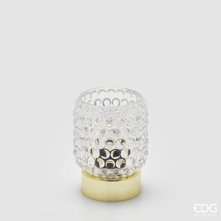 edg enzo de gasperi edg enzo de gasperi lampada da tavolo bubbles rotondo led h 11 cm d 85 cm ip20 scatola regalo natural ean 8059824611079