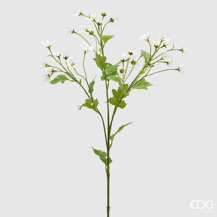edg enzo de gasperi edg enzo de gasperi margherita ramo h 70 cm pianta artificiale bianco ean 8059824483829