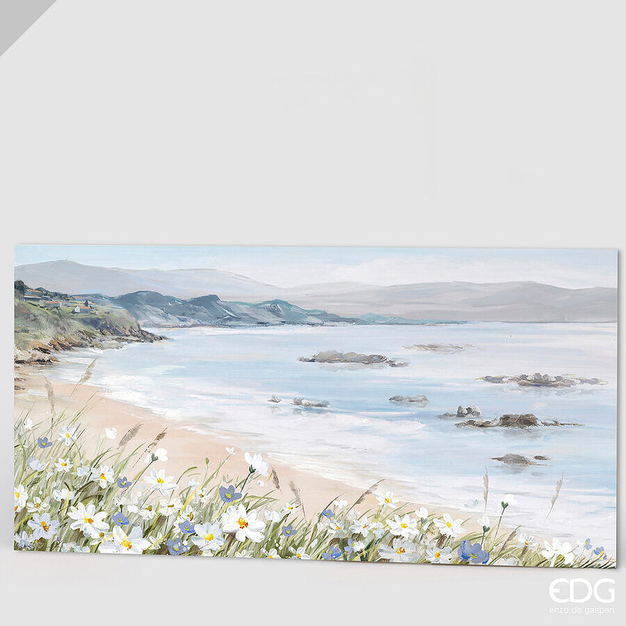 edg enzo de gasperi edg enzo de gasperi quadro abstract rettangolare hill 75 x 150 cm multicolor decorazione parete design moderno casa ean 8059824670946