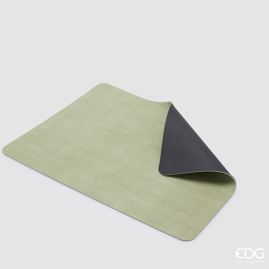 edg enzo de gasperi edg enzo de gasperi tovaglietta bicolore rettangolare 46 x 35 cm sage ean 8059824513045
