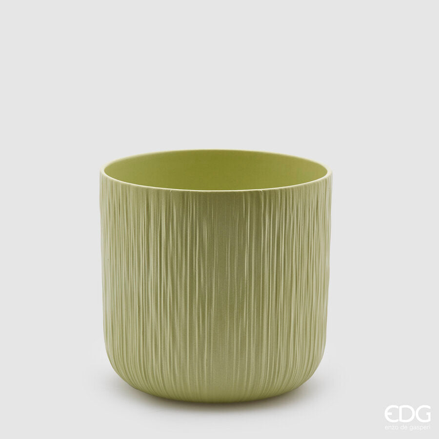 edg enzo de gasperi edg enzo de gasperi vaso gen h 18 cm d 18 cm ceramica waterproof colore aqua ean 8059824284549