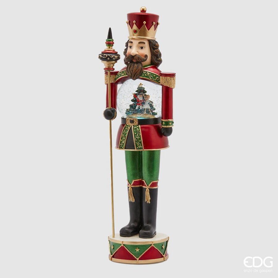 Déco De Noël EDG Enzo De Gasperi - Renne Sferacqua Avec LED - H 50 Cm