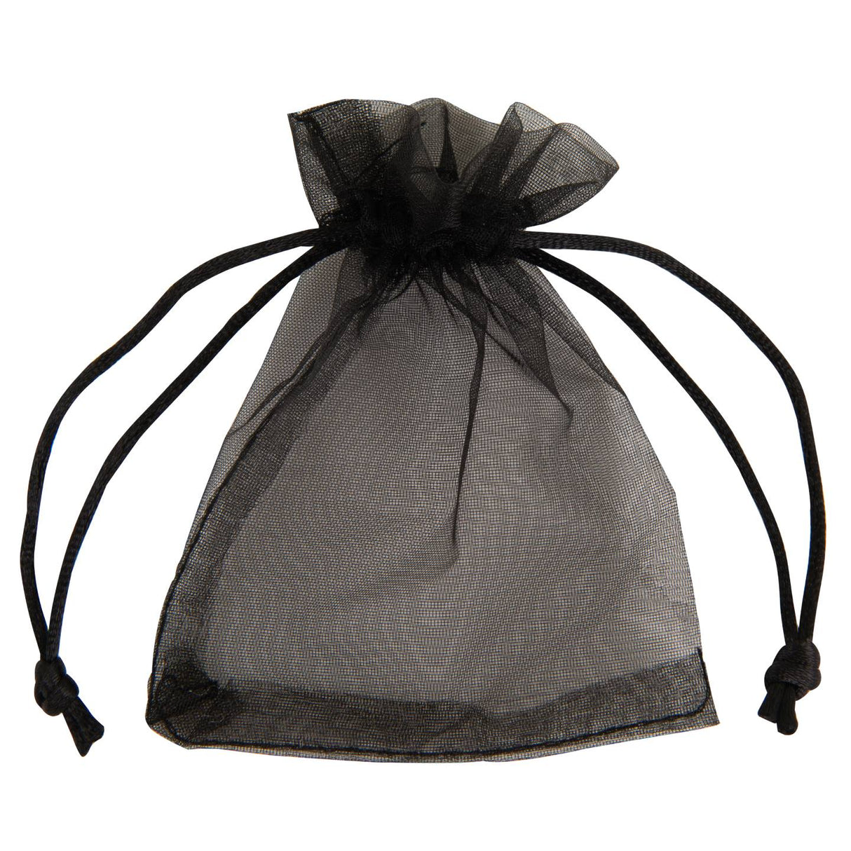 etm etm bag organza con tirante 8 x 10 cm sacchetto portaconfetti nero 12 pz ean 8059793668869