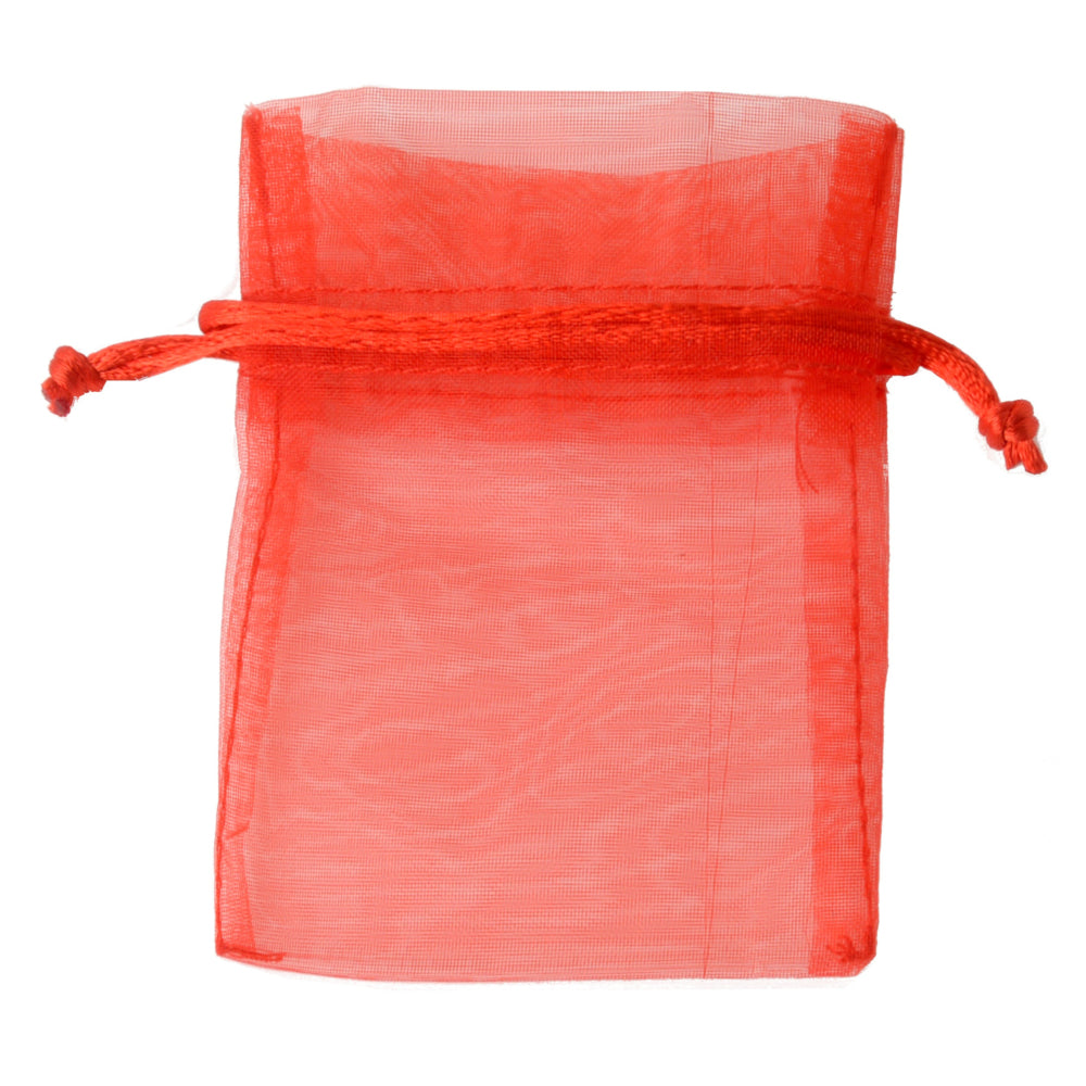 etm etm bag organza con tirante 8 x 10 cm sacchetto portaconfetti rosso 12 pz ean 8058269843007