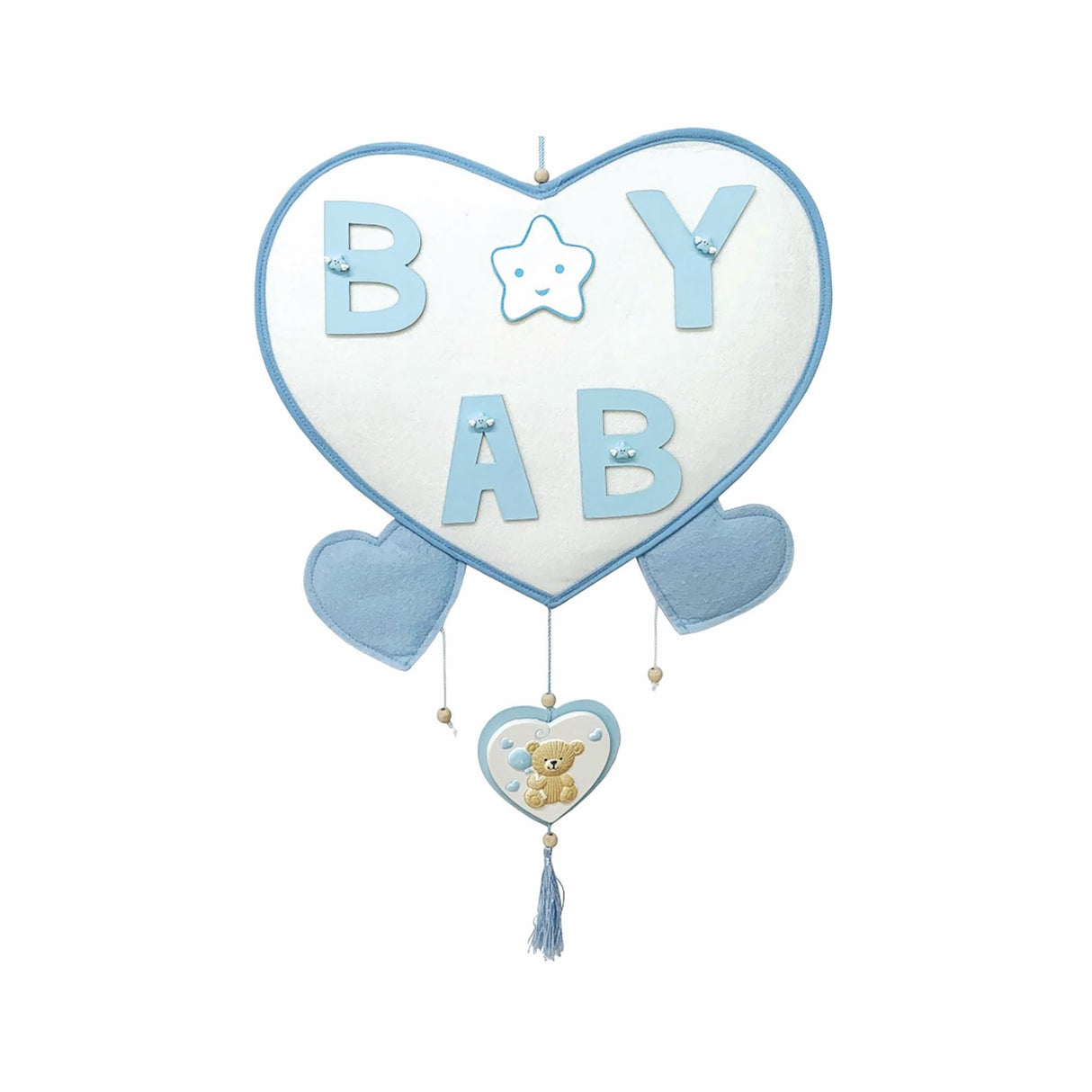 etm etm decorazione nuvola baby cielo 28 x 40 cm cuore ean 8059793668241