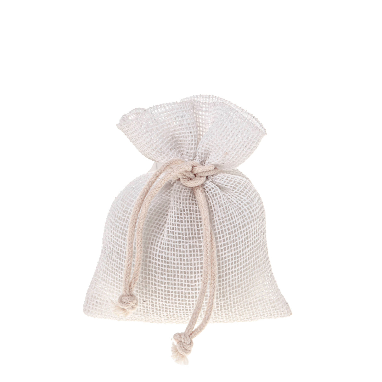 etm etm sacchetto grezzo bag portaconfetti 8 x 10 cm bianco 12 pz ean 8057500589308