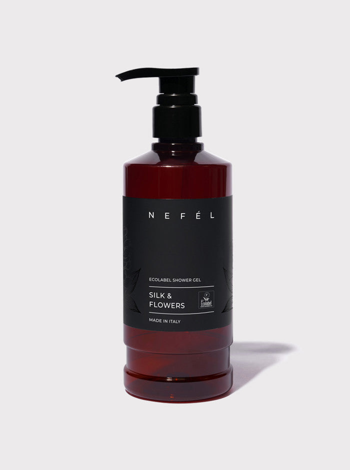 interchem italia interchem italia nefel docciaschiuma ecolabel silk flow 480 ml pelle sensibile ean 8007134993323