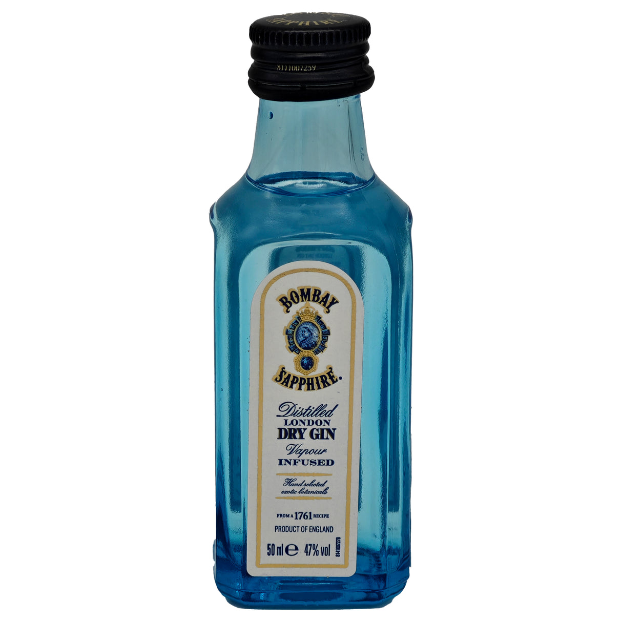larcolaio larcolaio bombay sapphire gin glass bottiglietta 5 cl 47 vol ean 76405976