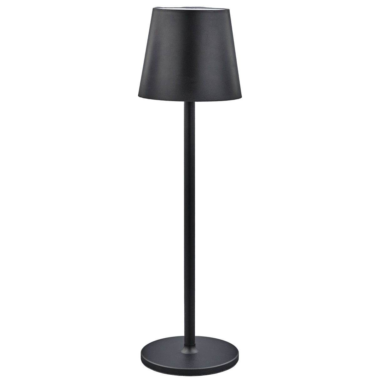 Larcolaio Larcolaio Wiederaufladbare LED-Touch-Lampe, H 38 cm, 10 x 10 cm, IP54, Round Pro, schwarz, EAN 8051526263419