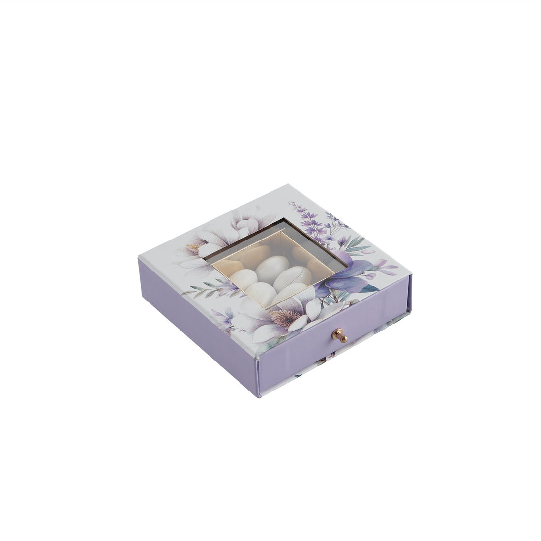 larcolaio larcolaio scatola flowers portaconfetti 12 x 12 x 4 cm bomboniera violet 1 pz ean 8059558632517