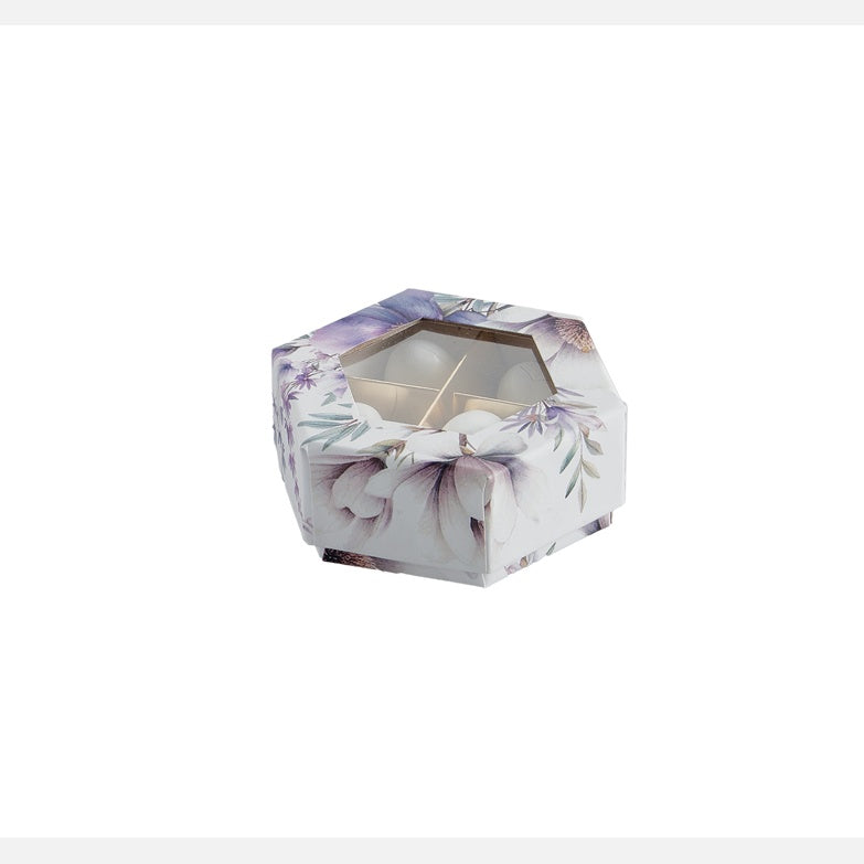 larcolaio larcolaio scatola flowers portaconfetti 8 x 8 x 35 cm bomboniera violet 1 pz ean 8059558632524
