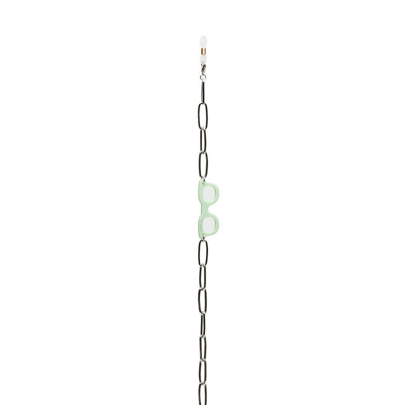 okkia okkia collana bijoux con anelli in metallo per occhiali e mascherina colore silver ean 8056211376146