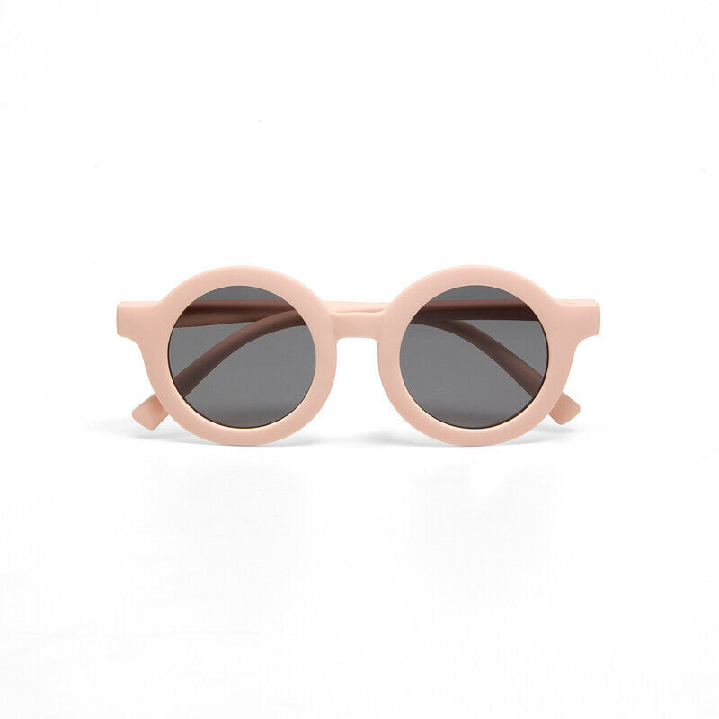 okkia okkia occhiale baby da sole premontato tondo colore light pink 6 10 anni ean 8056211375859