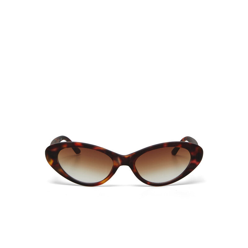 okkia okkia occhiale da sole premontato mod lina cat eye soft touch classic havana lenti brown ean 8058093549274