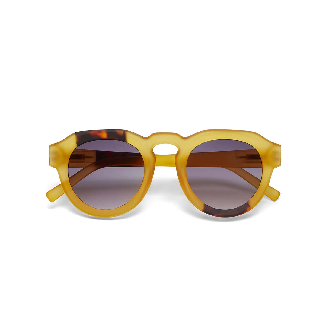 okkia okkia occhiale da sole premontato mod zeno yellow with 3 points havana ean 8055773197237