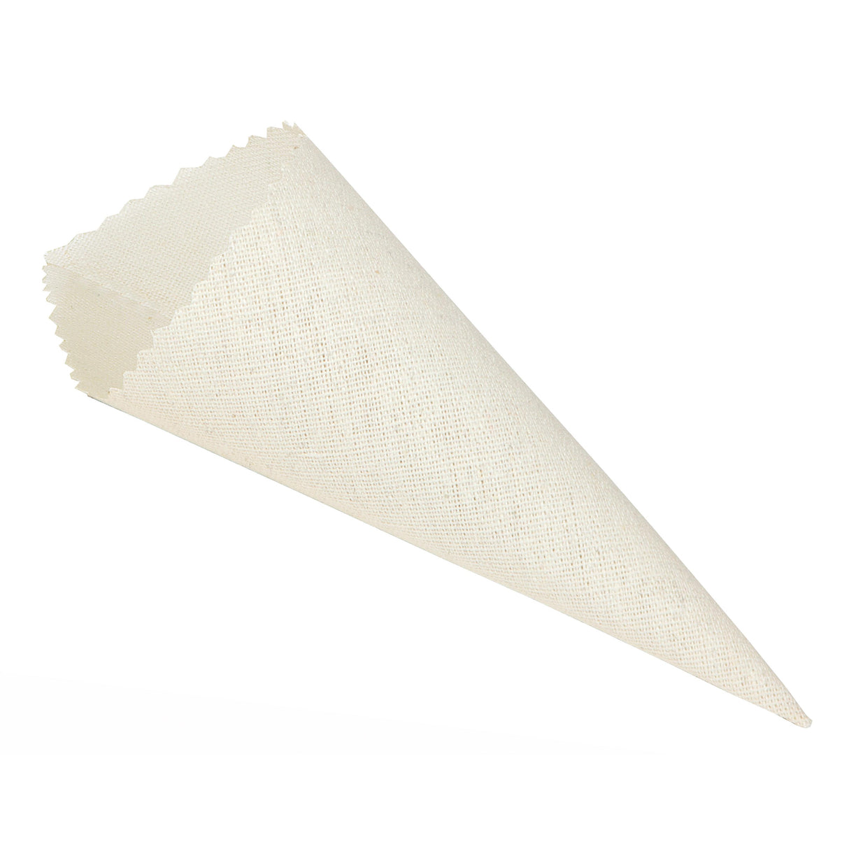 piovaccari piovaccari cono cotone semplice d 6 x 18 cm crema 10 pz ean 8050534331875