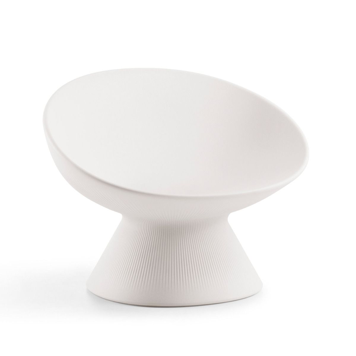 plust plust poltrona fade relax light ind out bianco light