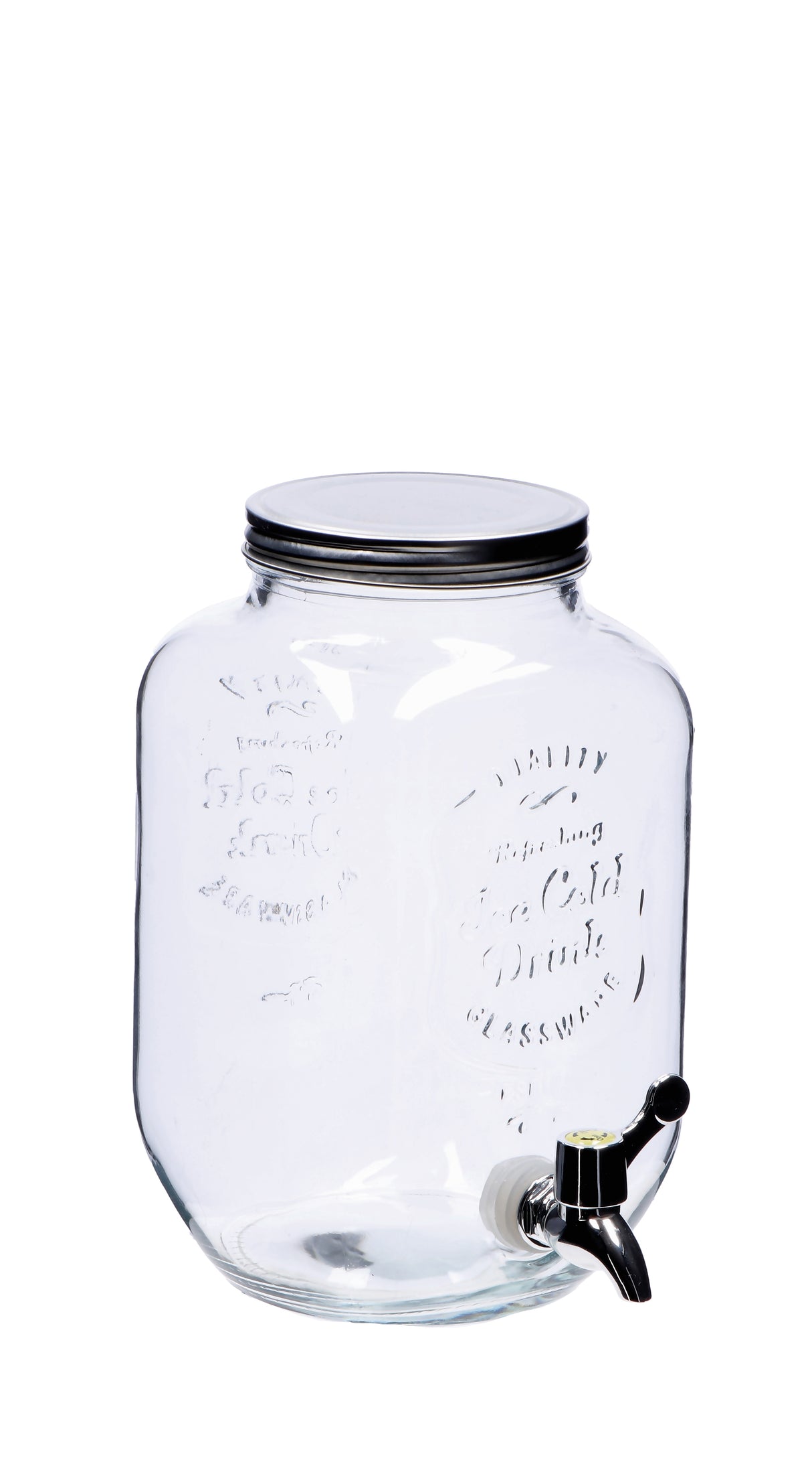 regalo italiano regalo italiano dispenser 4 lt h 25 m 16 x 21 cm vetro latta ean 8057586083660