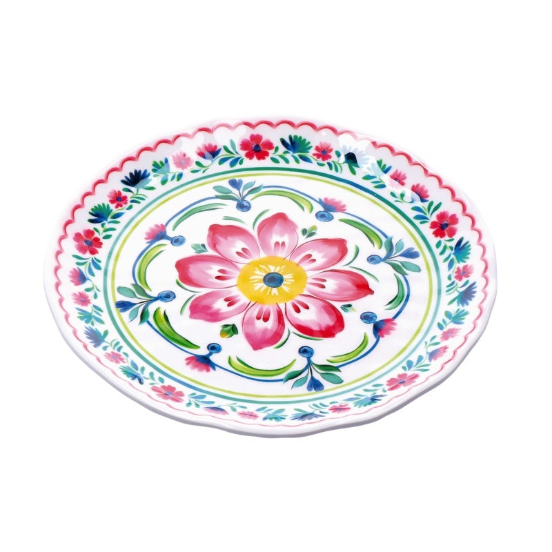 regalo italiano regalo italiano piatto frutta glen in melamina d 22 cm h 2 cm multicolor ean 8057586160743