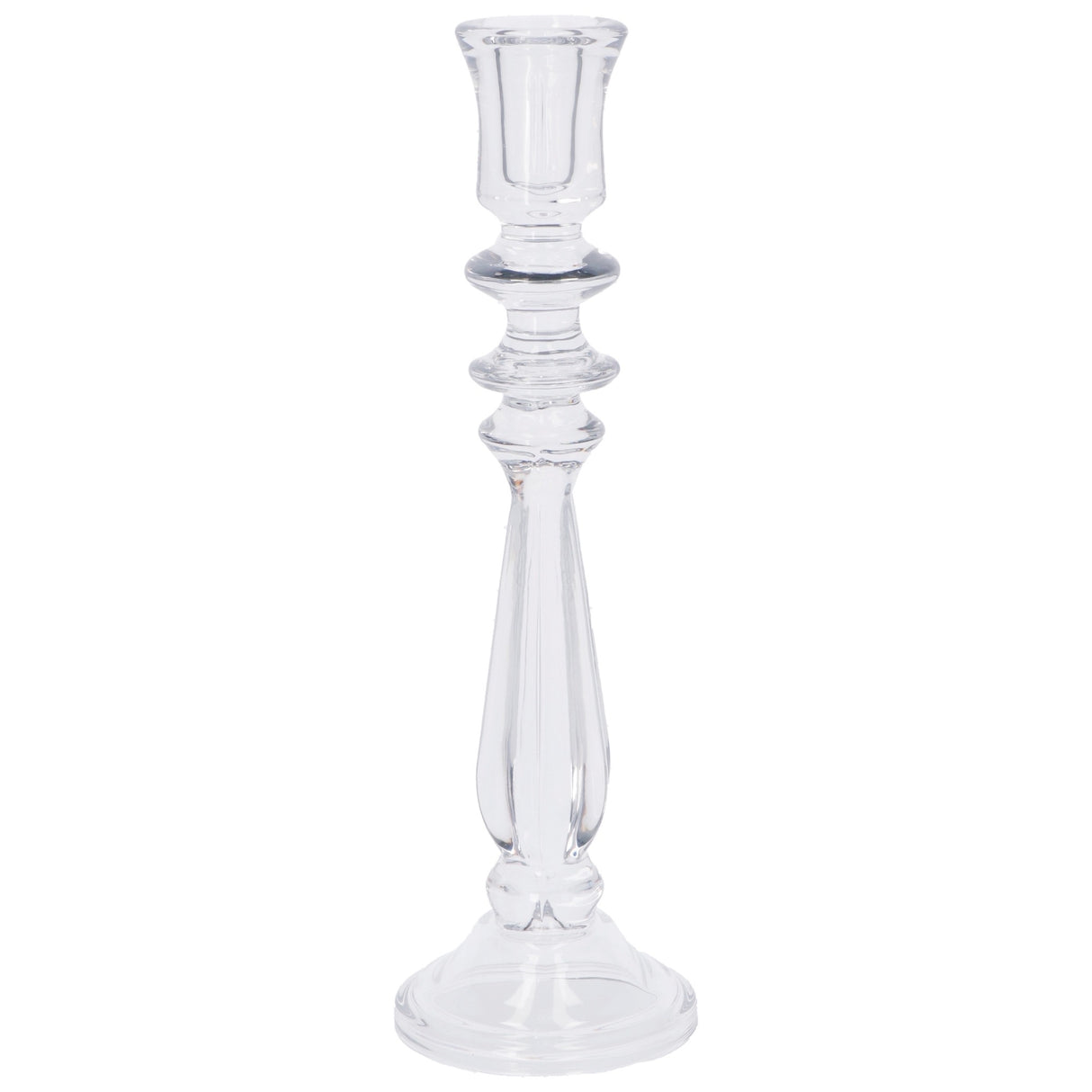 Italienisches Geschenk Italienisches Geschenk Kerzenhalter D 10 cm H 33 cm Glas Mell Ean 8021785712690