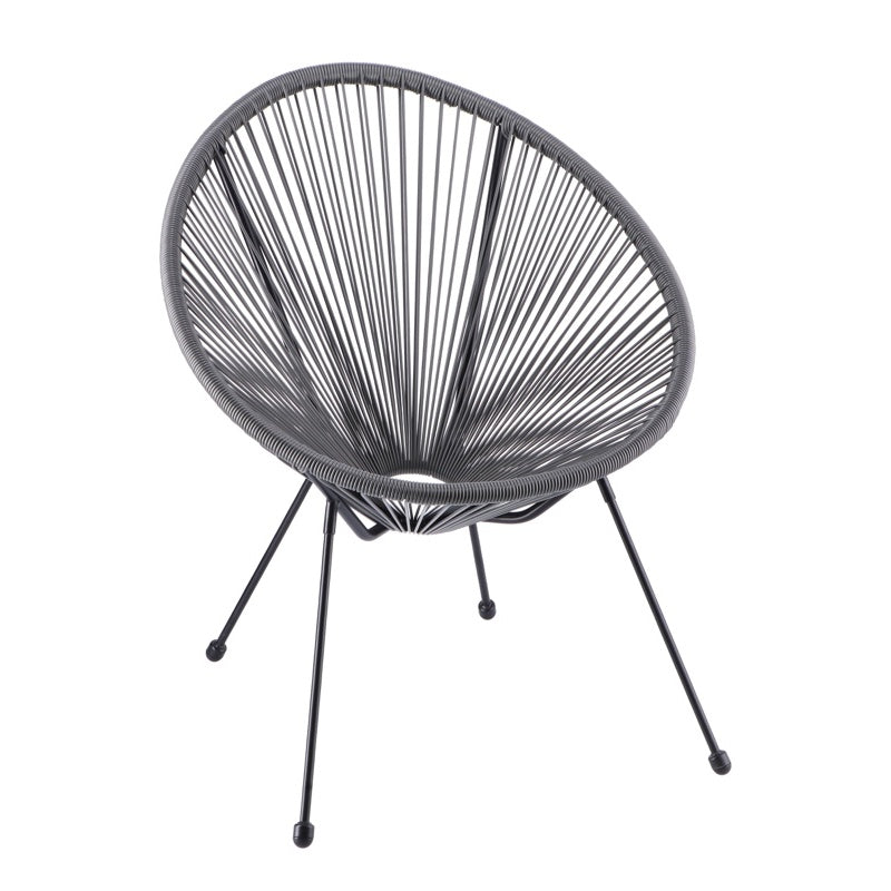 regalo italiano regalo italiano sedia da esterno 68 x 62 h 82 cm grigio ean 8057586112902