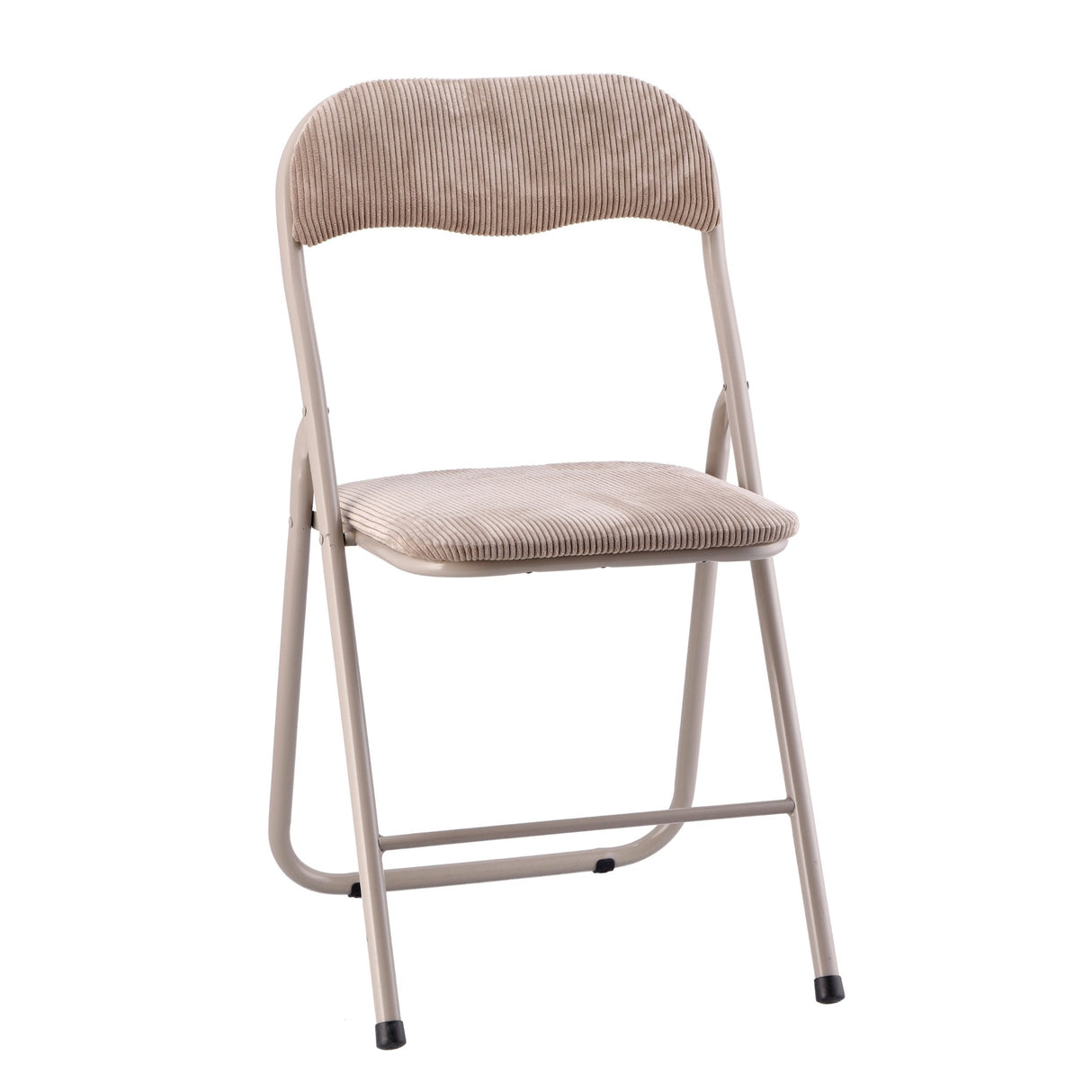 italienisches Geschenk italienisches Geschenk Klappstuhl Nadia beige 44 x 47 x 80 cm Gestell aus Eisen EAN 8057586154636