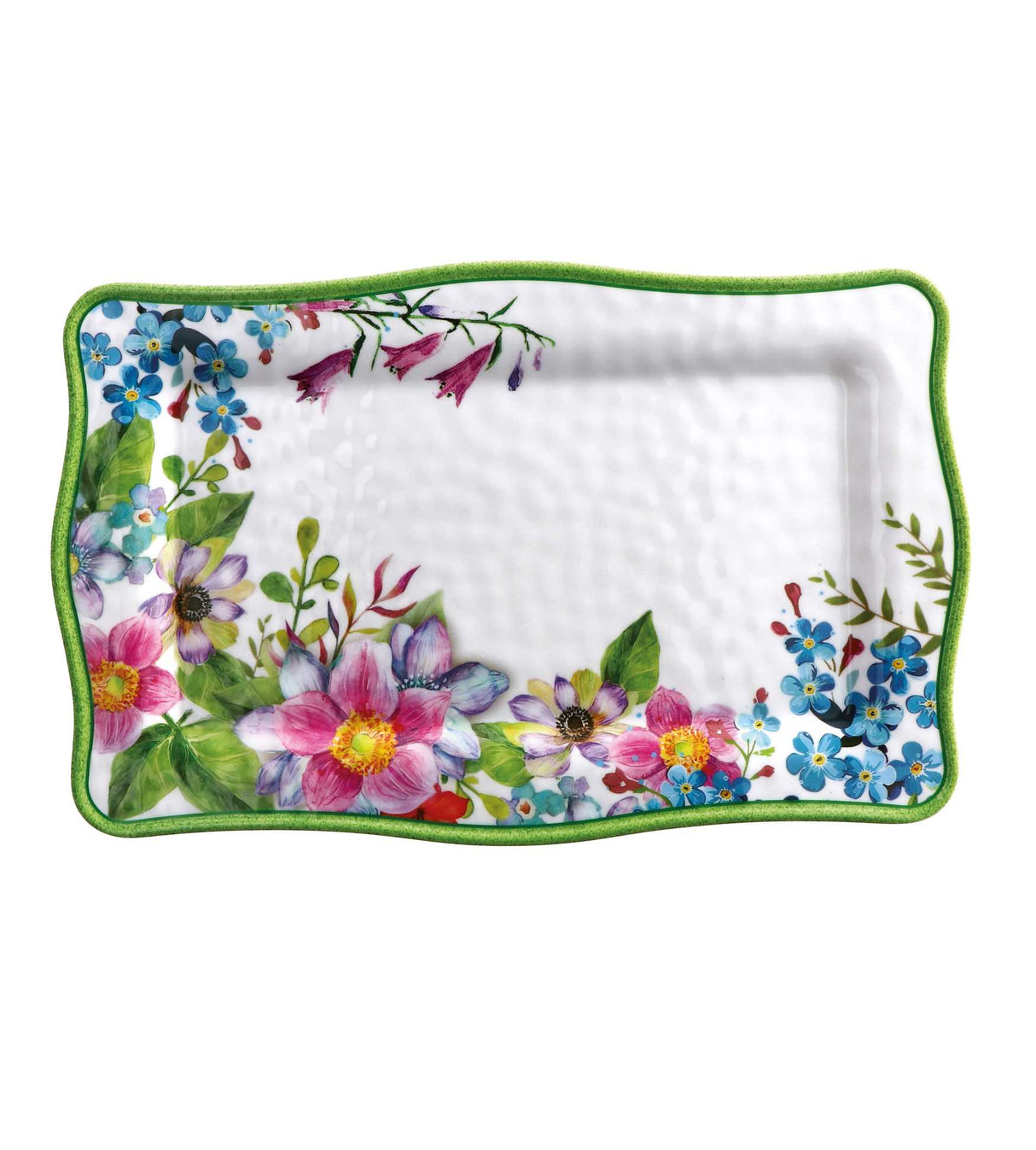 regalo italiano regalo italiano vassoio rettangolare shia melamina 36 x 23 cm h 15 cm multicolor ean 8057586111622