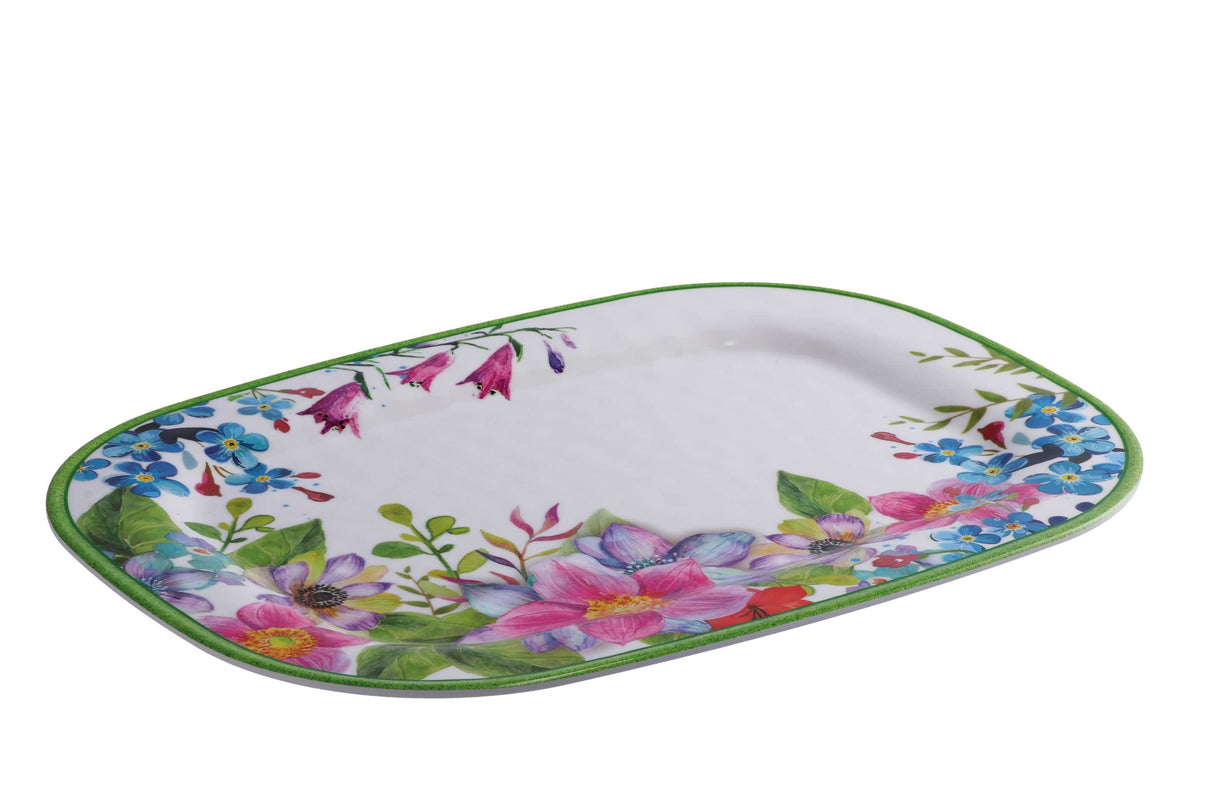 regalo italiano regalo italiano vassoio rettangolare shia melamina 425 x 315 cm h 2 cm multicolor ean 8057586111592