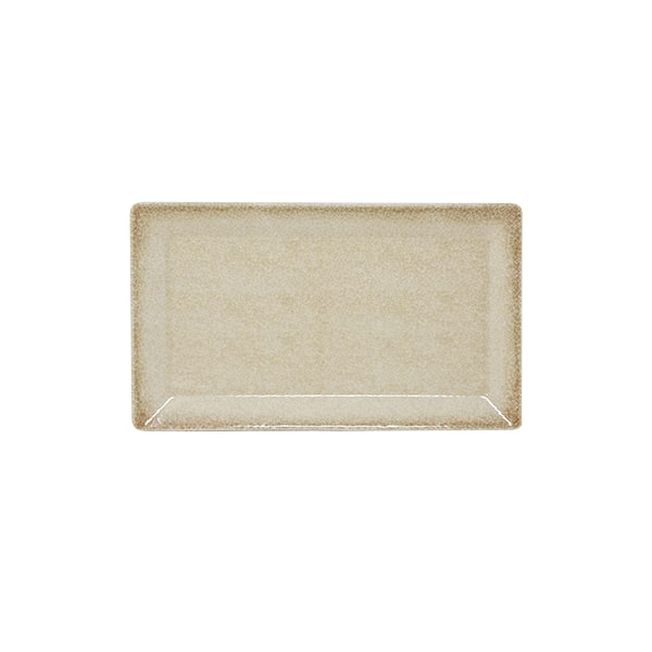 saturnia kimi piatto rettangolare 26 x 15 cm porcellana decorato sand ean 8003342048060