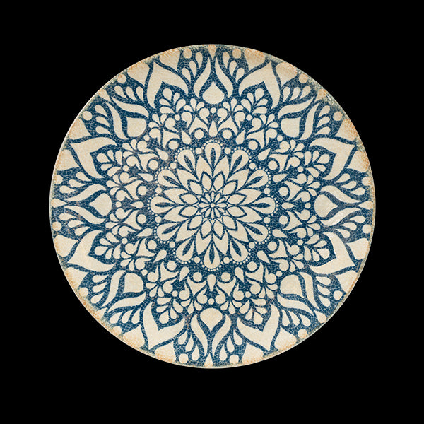 saturnia saturnia collezione table piatto portata rotondo d 31 cm h 25 cm porcellana siviglia decorata ean 8003342036814