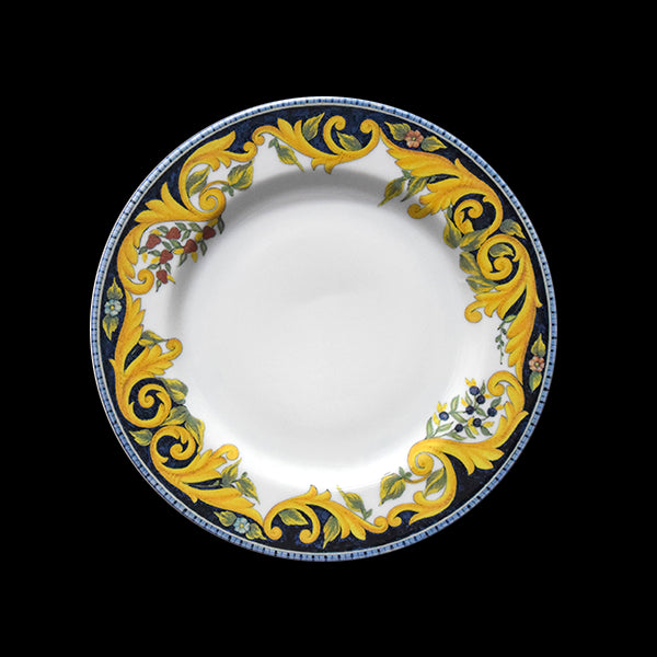 saturnia saturnia collezione tuscany piatto piano d 28 cm h 2 cm porcellana ischia decorata ean 8003342032434