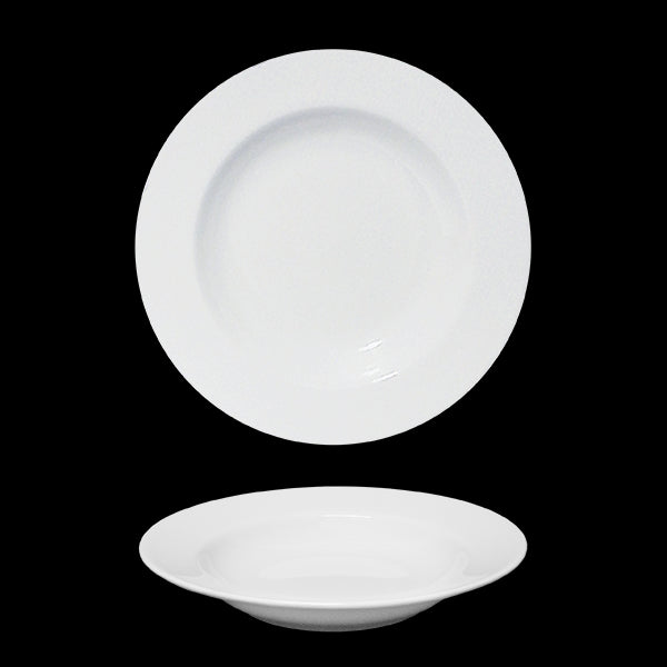 saturnia saturnia piatto fondo d 23 cm h 35 cm porcellana ischia bianco ean 8003342001775