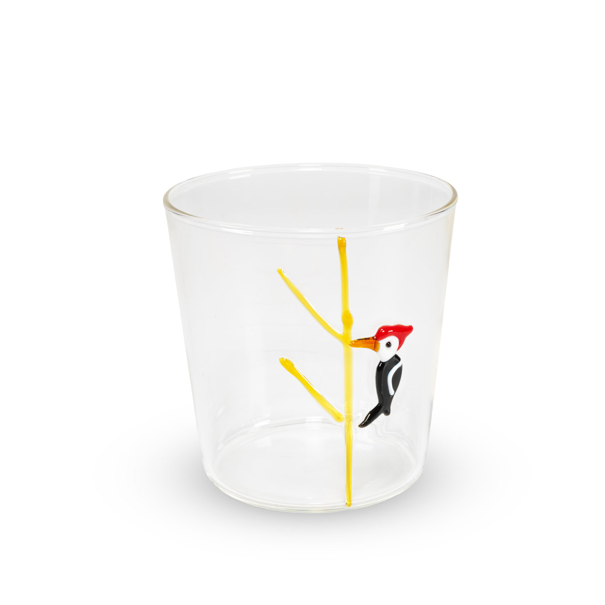 wd lifestyle wd lifestyle bicchiere vetro borosilicato cc 250 ml decoro picchio ean 8055035685212