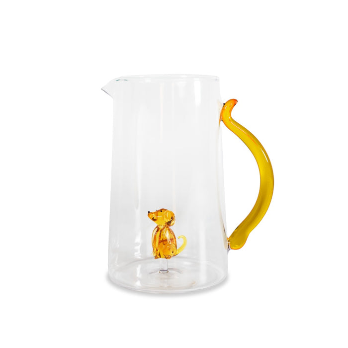 wd lifestyle wd lifestyle caraffa vetro borosilicato cc 15 lt decoro cane ean 8053300579099