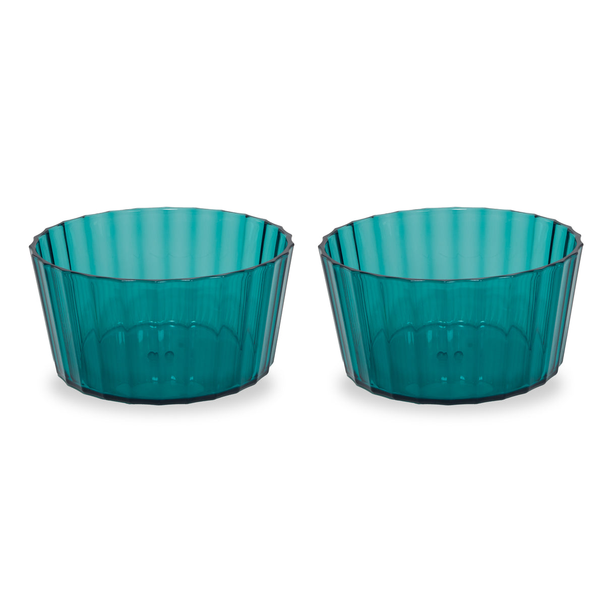 wd lifestyle wd lifestyle set 2 coppette in acrilico 490 ml turchese ean 8055035684420